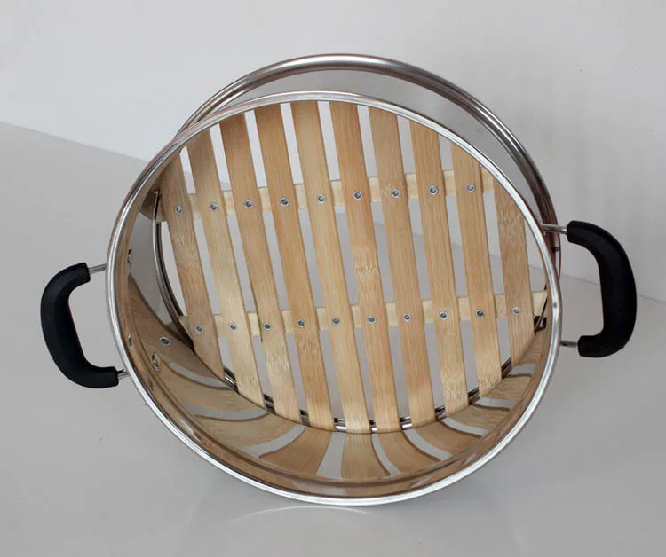 24cm 26cm 30cm 32cm 34cm 36cm Chinese food steamer basket stainless steel bamboo dumplings buns mushiki 24CM to 36CM | Дом и сад