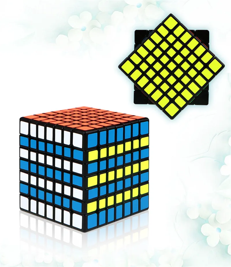 QiYi QiXing S 7x7x7 Кубик Рубика для профессионалов конкурс скорость гладкой головоломки