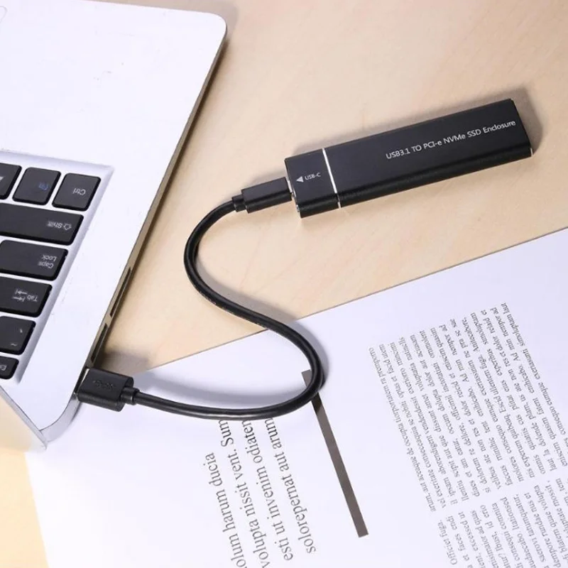 Корпус твердотельного накопителя USB3.1 Type-C на M.2 M Key NVMe PCIE SSD 10 гбит/с M2 2280 |