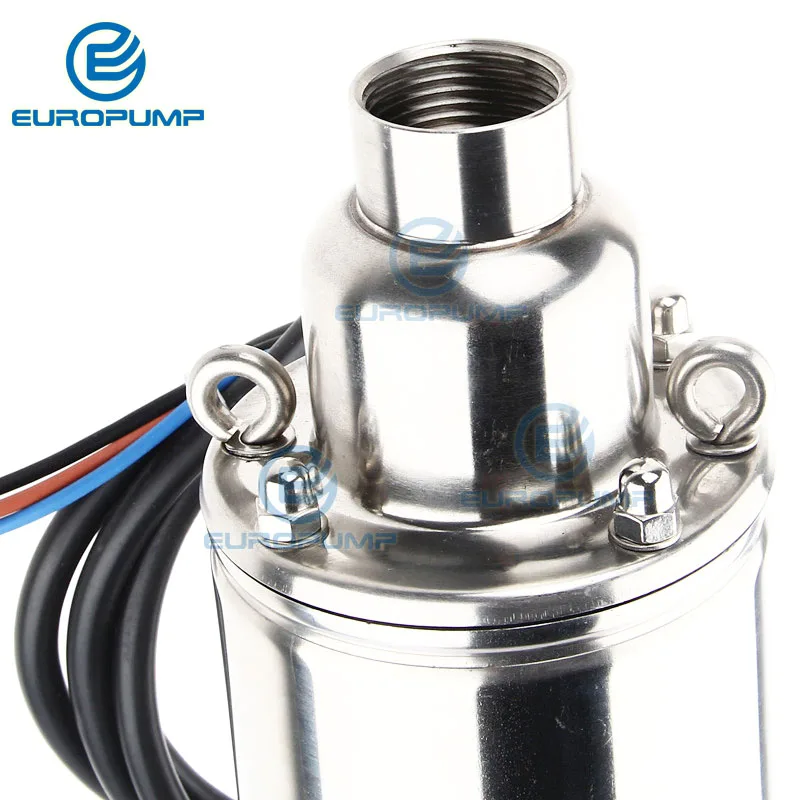 Модель EUROPUMP (4SES3/60-d36/500) 36В DC погружной насос Мини Солнечная энергия Электрический