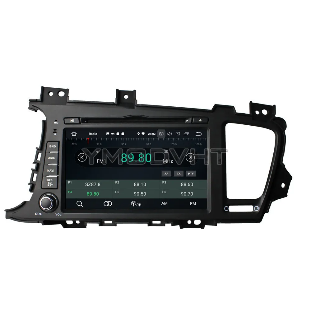 YMODVHT 8 дюймов Android 0 Восьмиядерный PX5 4 Гб ОЗУ 32 ПЗУ автомобильный DVD плеер Радио