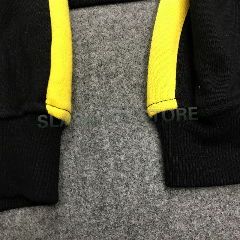 

Men Oversize Side Stripes Hoodie Men Hip hop Color-Blocked Sweatshirt Streetwear