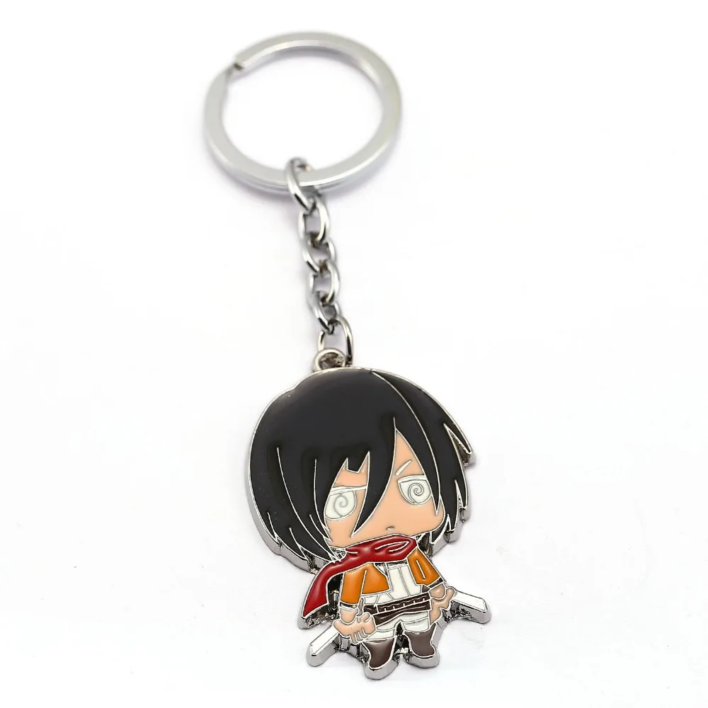 Аниме Обувь для косплея по аниме атака на Титанов брелоки с персонажами