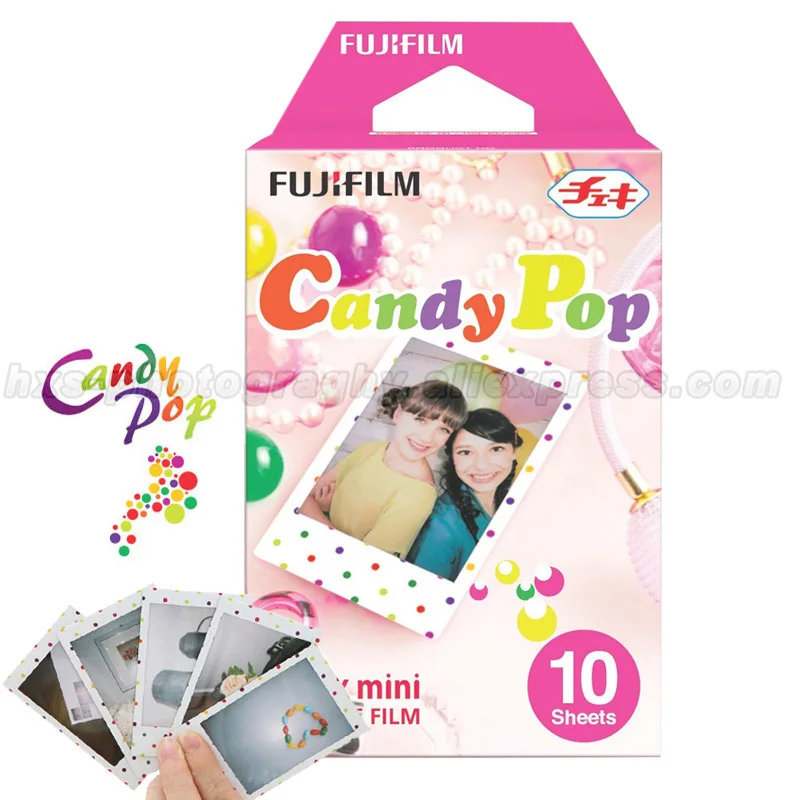 Оригинальная пленка для мгновенной печати Fujifilm Instax Mini Candy Pop 9 8 7s 70 50 90 25|instax mini instant