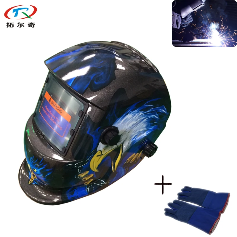 Оборудование для сварки аксессуар MMA Автоматическое затемнение сварочные маски