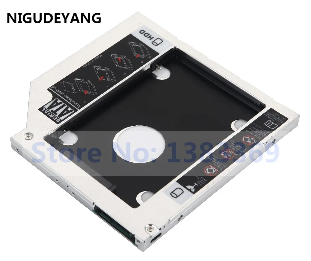 NIGUDEYANG 2nd HDD SSD Hard Disk Drive Frame Caddy Adapter for HP 15-AC121NH 15-F162DX DU-8A5SH DA-8A6SH DU-8A6SH | Компьютеры и офис