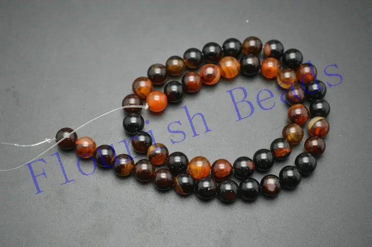 Круглые Бусины Из Натурального темно красного агата 4 12 мм|accessories beads|accessories