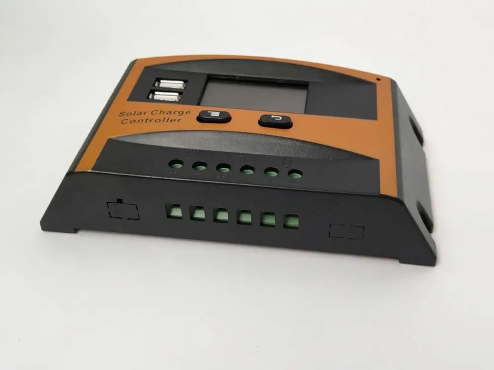 30A 20A 12V 24V AUTO Solar Controller LCD Charge with Dual USB 5V Panel Battery Regulator |