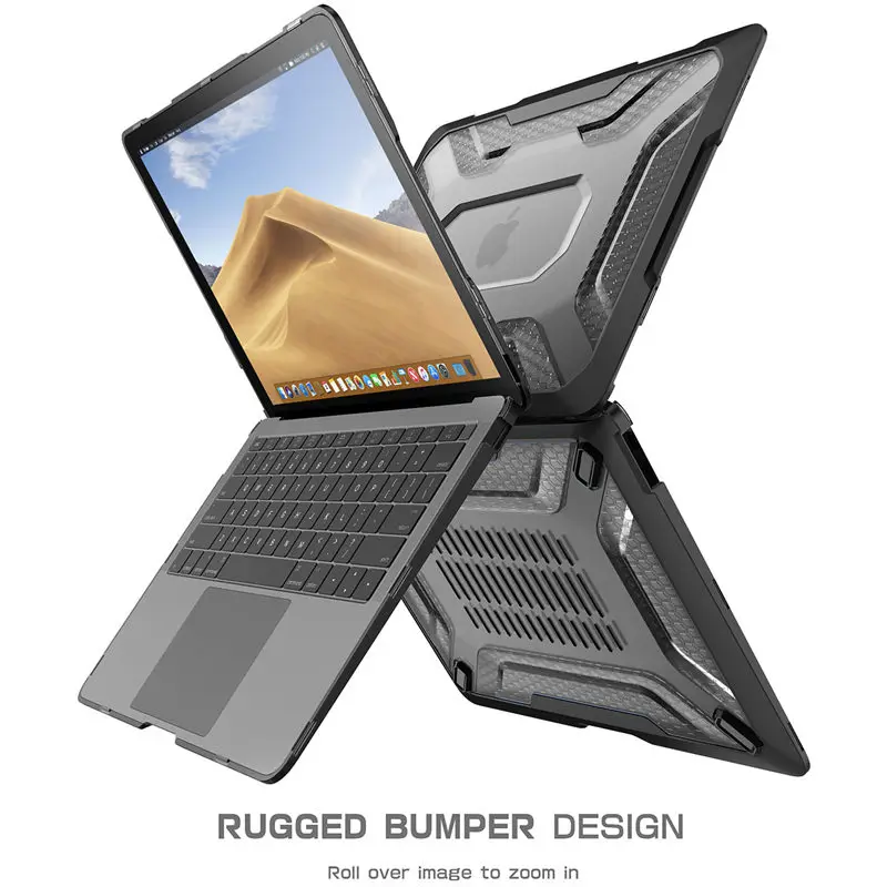 Для MacBook Air 13 дюймов Чехол, тонкий прорезиненный ТПУ бампер UB чехол для MacBook Air 13 дюймов A1932 с сенсорным ID& retina дисплеем