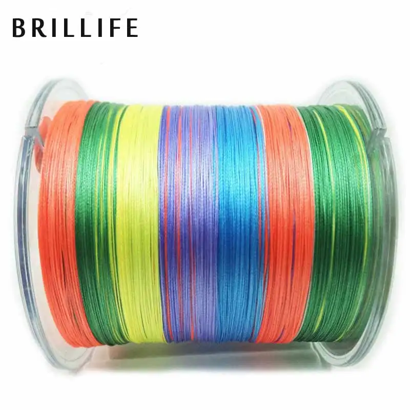 Brillife 8strands плетеная Рыбалка линии 300 м pe 20 40 80 100lb|fishing line|line 300mbraided fishing line |