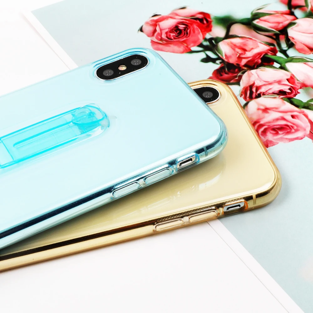 Чехол UBERAY для iPhone XS Max XR X 6 6S 7 8 Plus милый прозрачный мягкий чехол из ТПУ карамельных