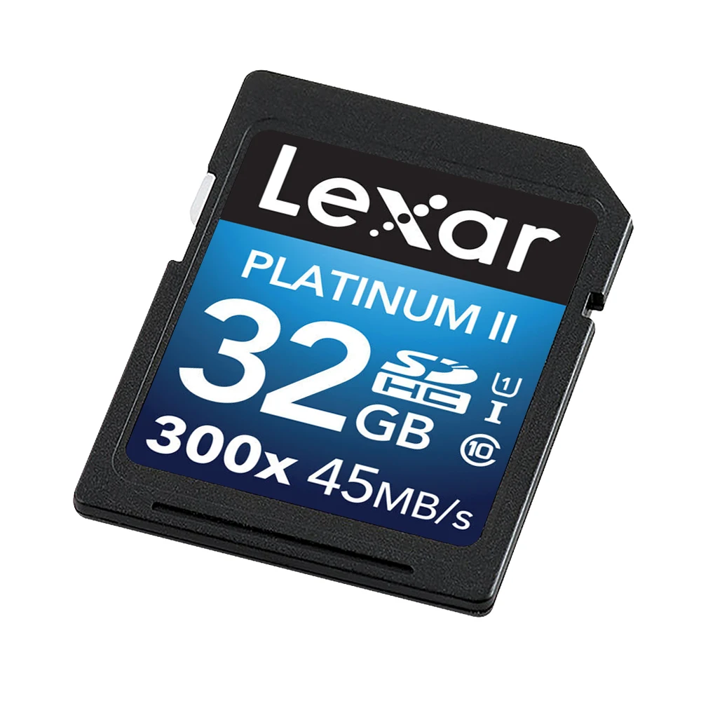 Lexar оригинальный corriendo de la venta caliente para el Sd Tarjeta32 Гб 64 ГБ флеш накопитель Platinum Ii 45