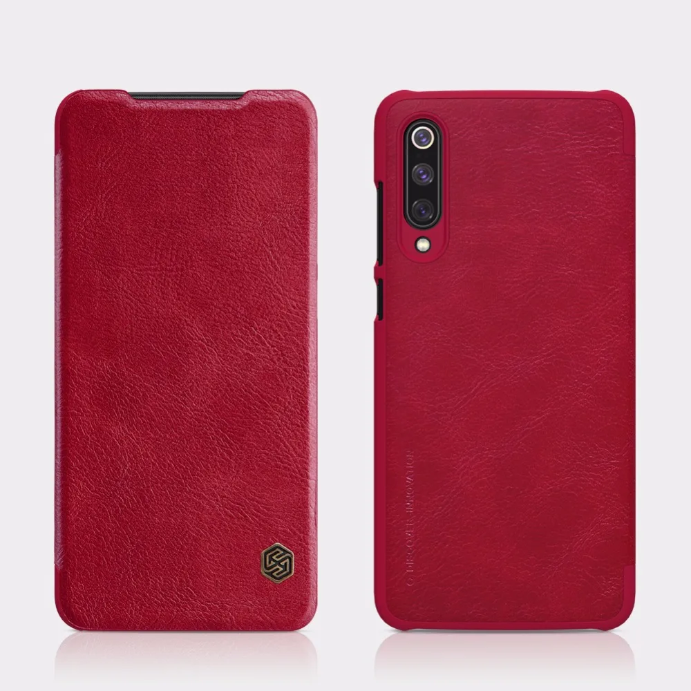 Для Xiao mi 9 mi 9 Explore ore Case NILLKIN Qin Бизнес Флип кожаный чехол для Xiao mi 9 mi 9 Explore ore слот для карт задняя крышка чехол для телефона