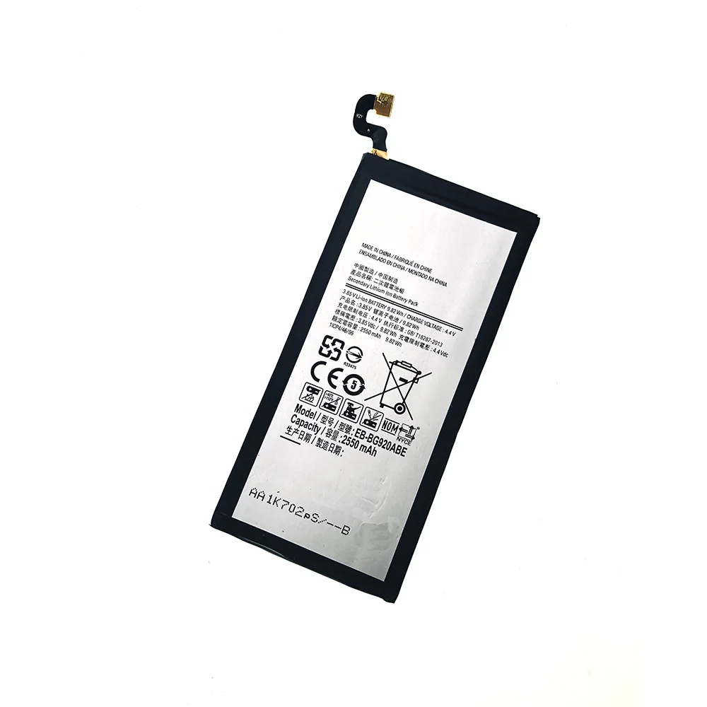 OHD Батарея EB BG920ABE для Samsung Galaxy S6 G9200 G9208 G9209 SM G920F G920I G920 G920A G920V G920T