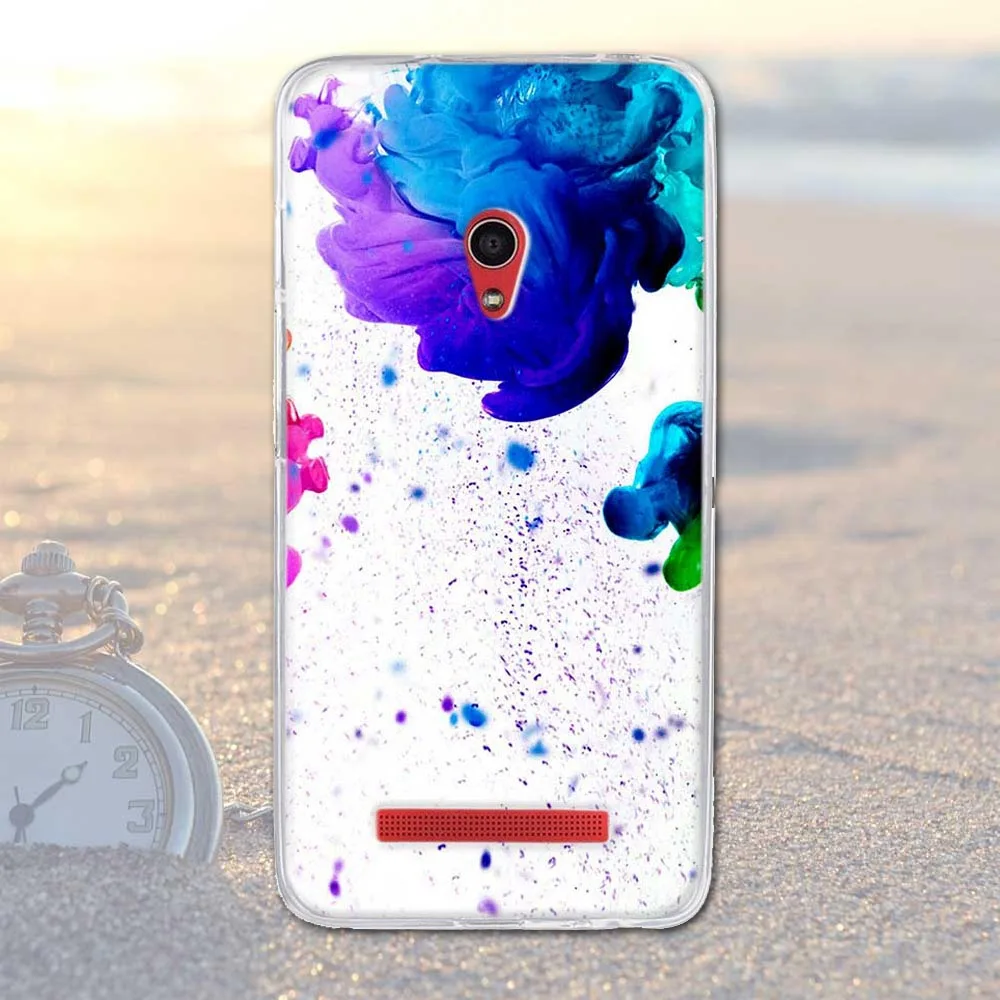 Чехол для Asus ZenFone 5 A500KL A500CG 5," крышка Мягкая силиконовая задняя крышка для Asus Zenfone 5 Чехол A500CG A501CG A500KL T00J T00F - Цвет: 25