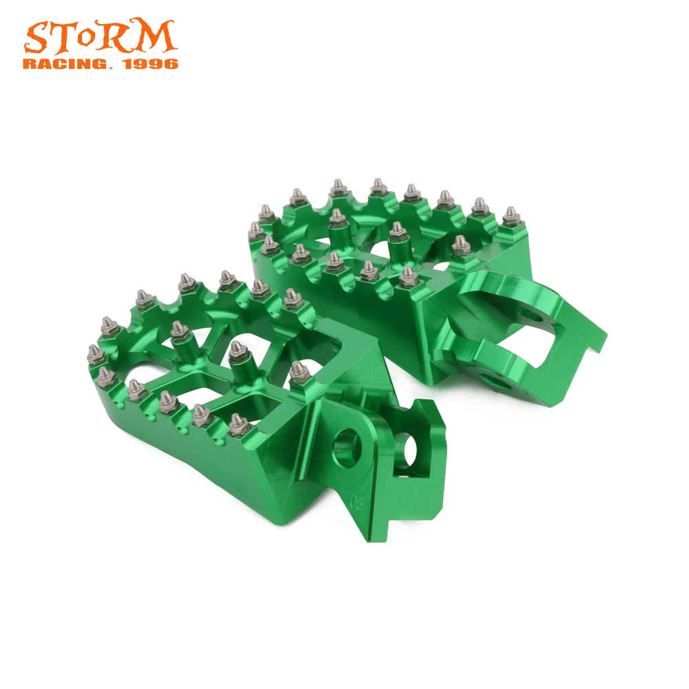 Подножка для ног педали Kawasaki KX125 KX250 1997 1998 1999 2000 2001 KX500 1988 1989 1990|Подставки под ноги| |