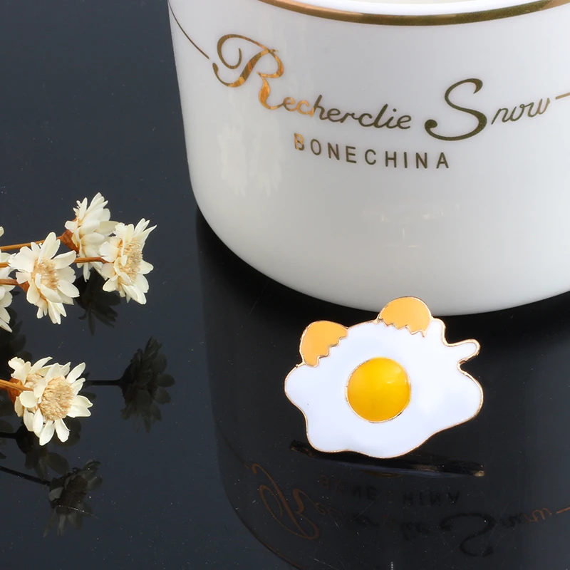 2018 новые творческие брошь яйцо гамбургер хот-дог эмаль контактный рюкзак