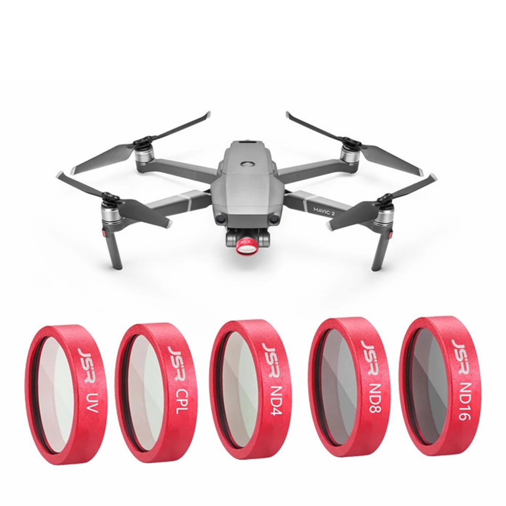 Фильтр объектива UV CPL ND4 ND8 ND16 ND32 Star для DJI Mavic 2 Zoom Drone Camera нейтральная плотность