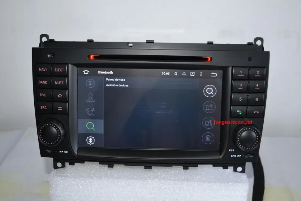Android 7,1 для mercedes w209, cls w219 2006-2008 2din автомобильный dvd, gps, 3g, Wi-Fi, радио, bluetooth, рулевое колесо Canbus 8 г карта, микрофон