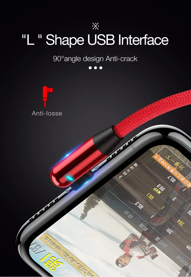 CAFELE 120 см светодиодный светильник type c USB кабель для зарядки samsung huawei xiaomi LG htc кабели для быстрой зарядки и синхронизации данных Поддержка type c