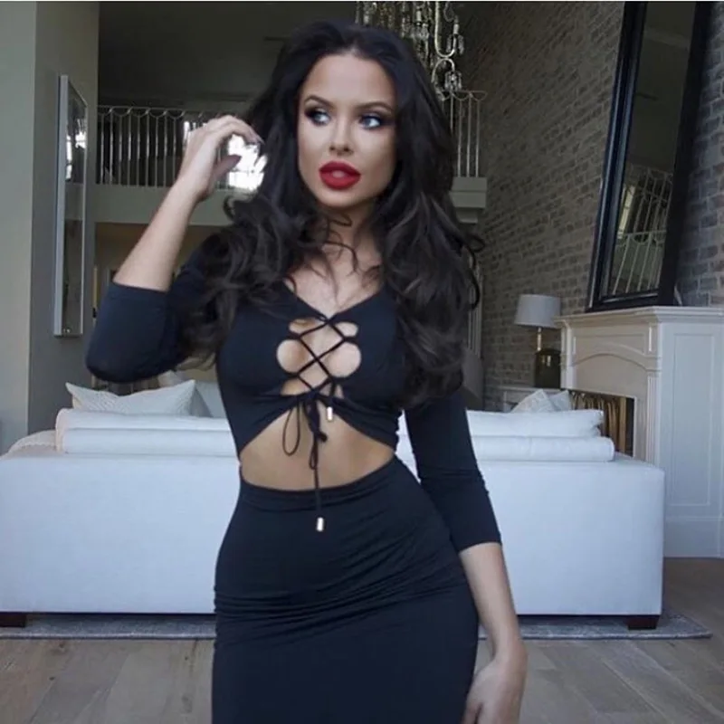 Новинка 2017 хит продаж Amazon бандаж на грудь тонкое платье новый узор SexyDres | Женская