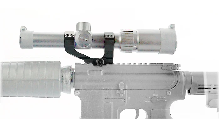 SKW AR15 M4 сверхмощный AR Weaver 30 мм/1 ''консольный прицел двойные кольца крепление