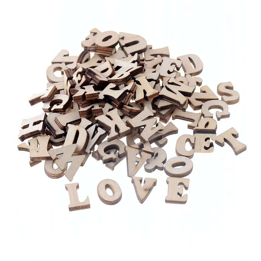 Бесплатная доставка 150 шт. случайная микс буквы &quotс плоской обратной стороной&quot