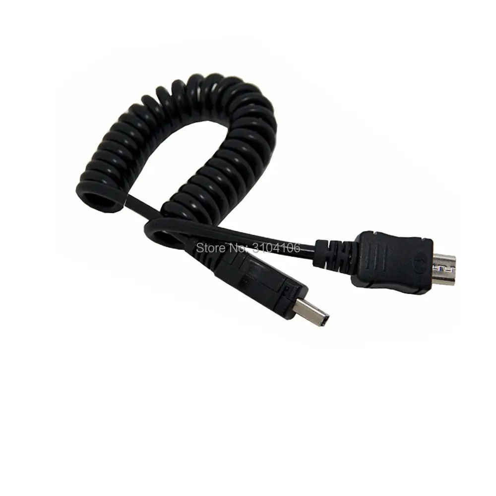 Спиральный кабель-переходник Micro USB B/Mini 5 Pin New-3FT 1 м спиральный | Электроника