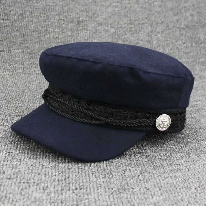 

Newly Women Autumn Beret Soft Warm Vintage Chic Classic Female Hat for Winter m99