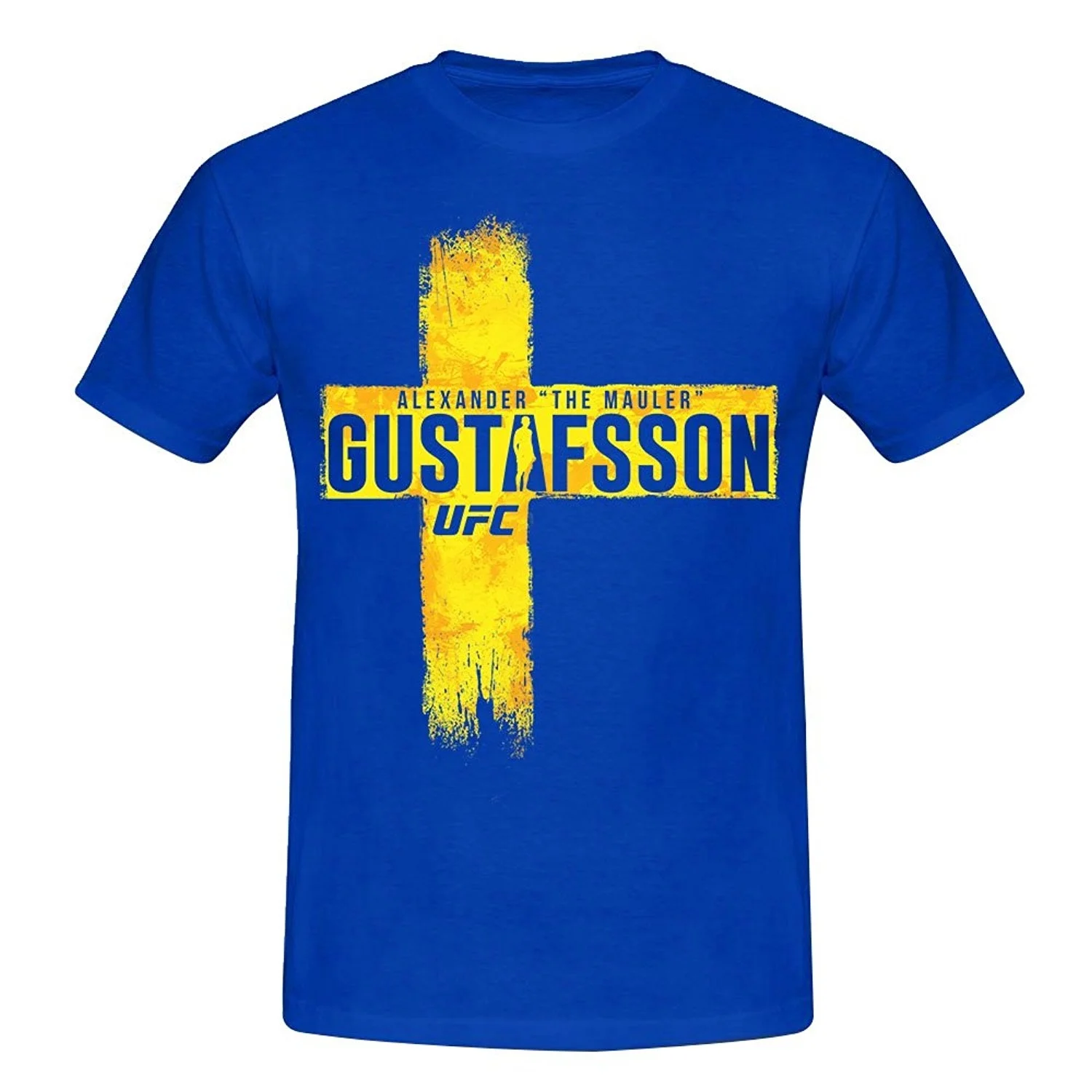 Новая мужская модная рубашка дешевая футболка UFC Alexander  The Mauler Gustafsson Shadow T-Shadow |