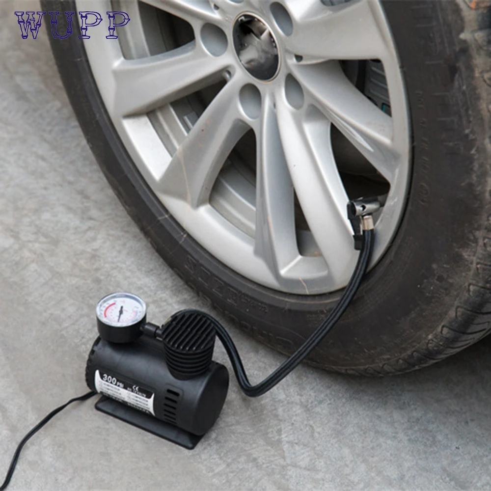 12 V портативный мини воздушный компрессор 300 PSI Автомобиль Ван велосипед шины