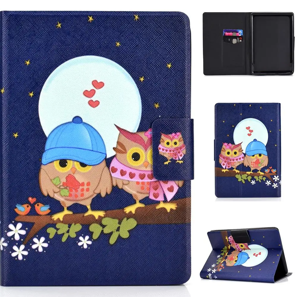 New Painted PU Leather Case For Amazon Kindle Paperwhite 4 2018 6.0&quot e-Book Cover 10th Generation Shell | Компьютеры и офис