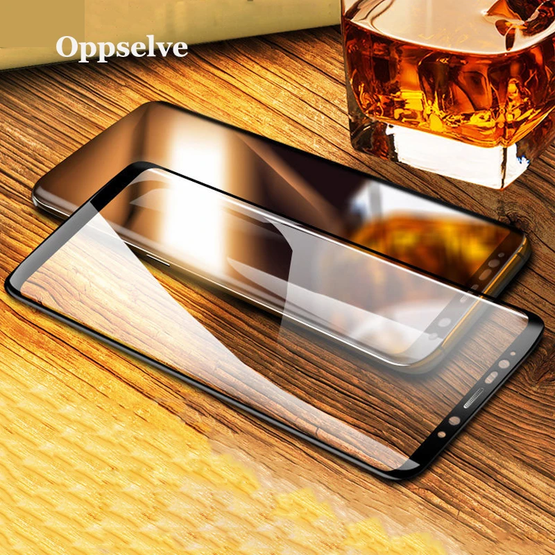 3D 0 23 мм защитное закаленное стекло для Samsung Galaxy S9 S8 Note 8 Note8 полное покрытие