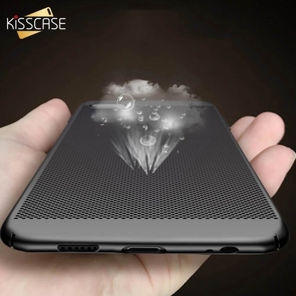 KISSCASE ультра тонкий чехол для телефона huawei P30 P20 mate 20 полые теплоотвод Чехлы Жесткий ПК для Honor 9 10 задняя крышка Coque