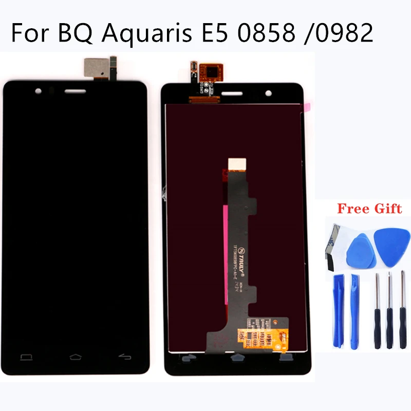 ЖК дисплей 5 0 дюйма для BQ Aquaris E5 0982 панель с сенсорным экраном дигитайзер