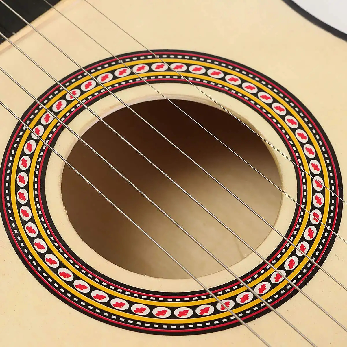 Зебра 23 &quot6 ой деревянная народная Акустическая гитара ra укулеле для Музыкальные