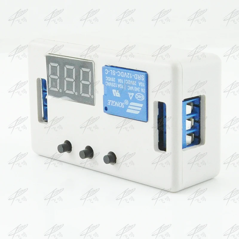 Цифровой светодиодный модуль реле задержки времени плата 12 В постоянного тока