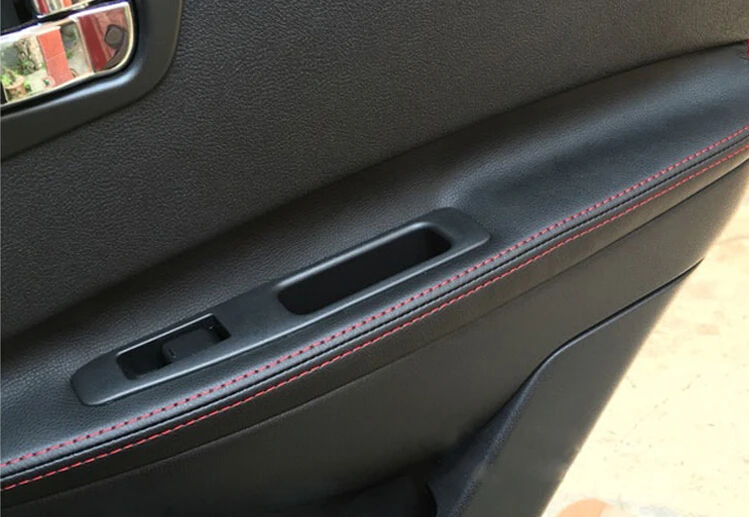 4 шт PU для Nissan Qashqai 2008-2015 автомобильные двери перчатки украшения крышки |
