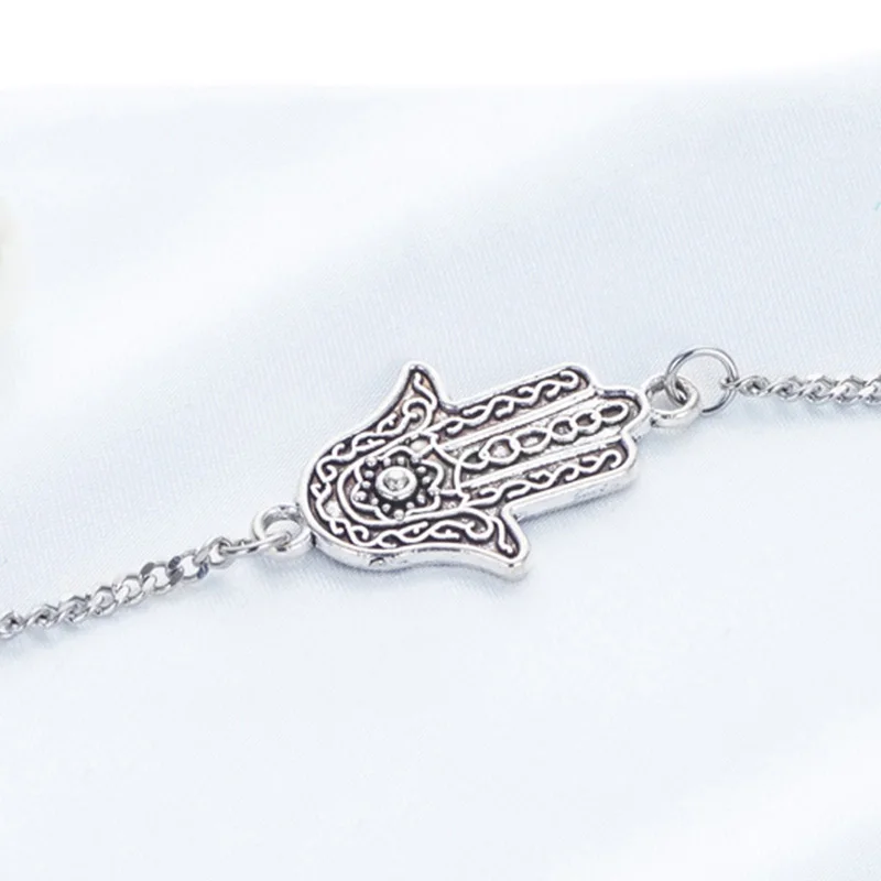 Lolita Vintage Eyeglass Chains Silver Hand Shape Anti-slip Eyewear Around Neck Sunglasses Chain Glasses Accessories | Аксессуары для