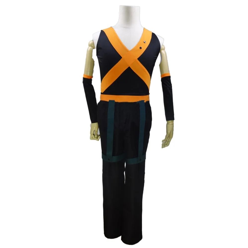 

2018 Katsuki Bakugo Hero Battle Uniform Boku no Hero Academia My Hero Academia Cosplay Costume