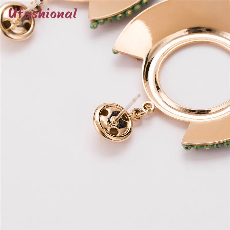 Букле D'oreille Femme 925 Серебряный иглы стерлингового Серебряные Серьги европейских