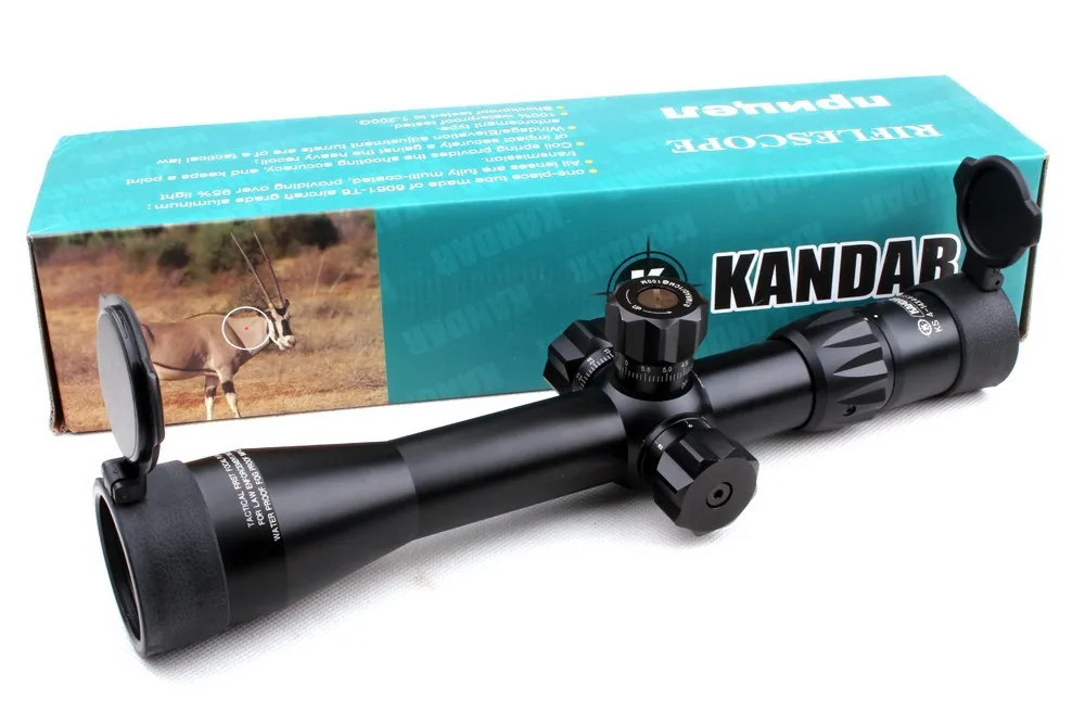 KANDAR 4 14X44 SFF Q 11 Перекрестие тактический оптический прицел с первым фокусным