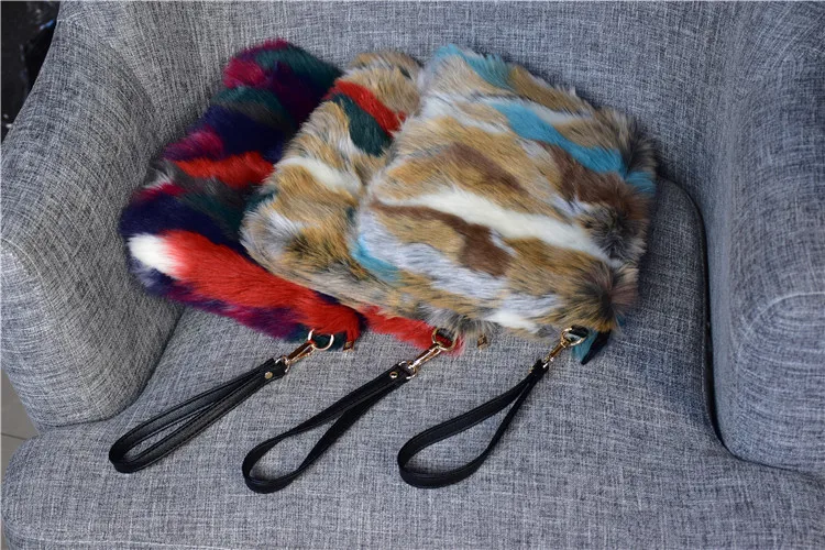 Мех клатч Сумки женская дизайнерская вечерняя сумочка BS010 известный бренд мешок