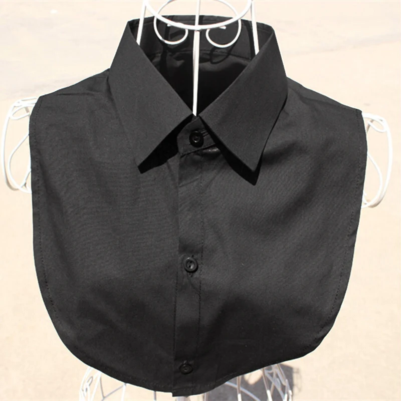 Горячая Продажа Модной Одежды Аксессуары Ложным Воротник Белый Черный Блузка