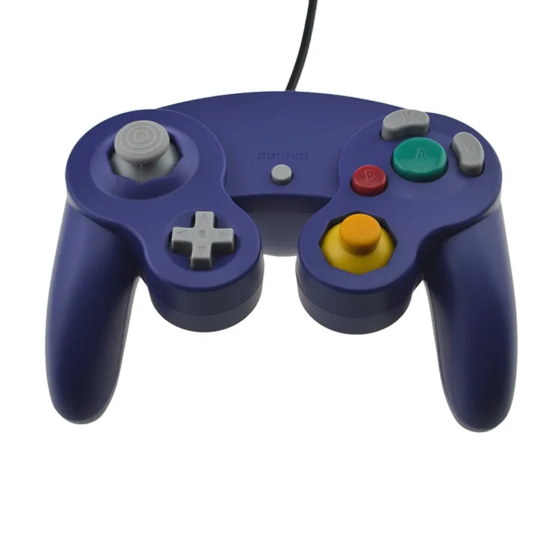 Для Gamecube контроллер USB проводной ручной джойстик для NAND для NGC GC контроллер для MAC компьютера ПК геймпад