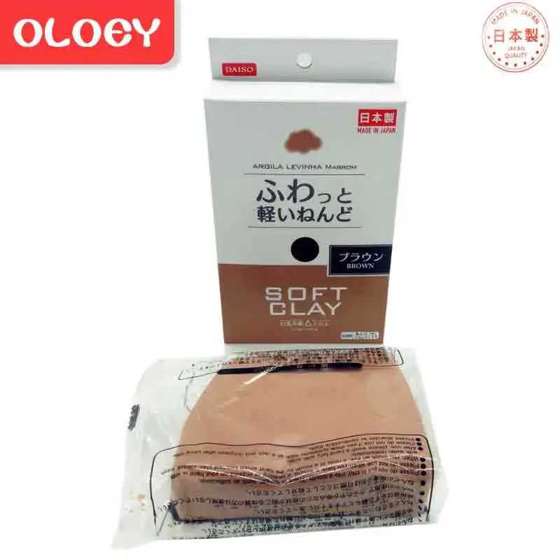 Daiso Япония мягкая глина легкая моделирующая воздушно сухая Сверхлегкая для детей