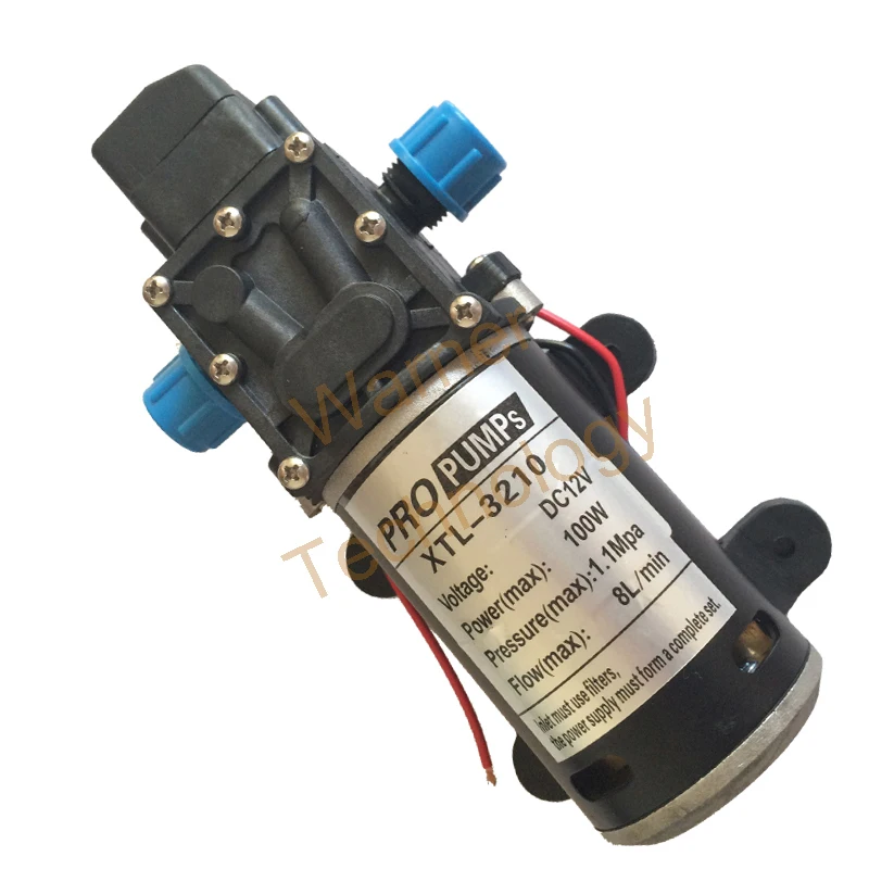 Фото Мембранный микронасос высокого давления 3210YB 12 В 100 Вт 8 л/мин electric diaphragm pump pressurized Мембранный микронасос высокого давления 3210YB 12 В 100 Вт 8 л/мин electric diaphragm pump pressurized