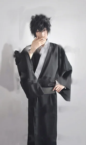 

Gintama Silver Soul Hijikata Toushirou Uniform Kimono Anime Cosplay Costume