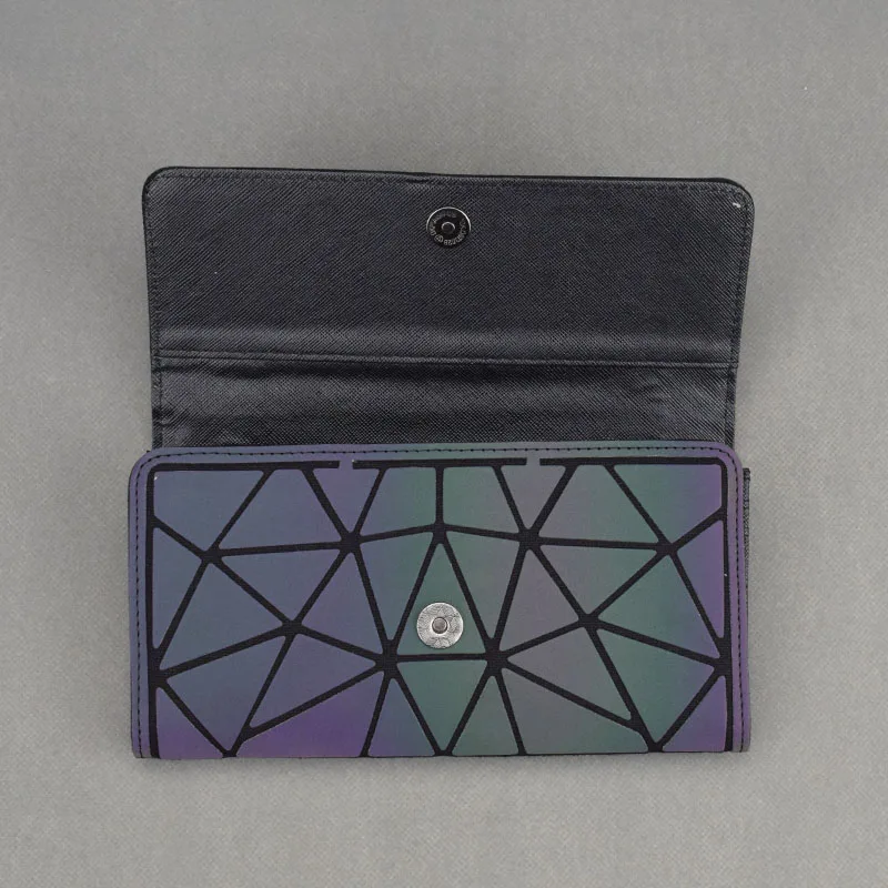 2021 Для женщин Длинный кошелек клатч с рисунком в виде алмазной решетки