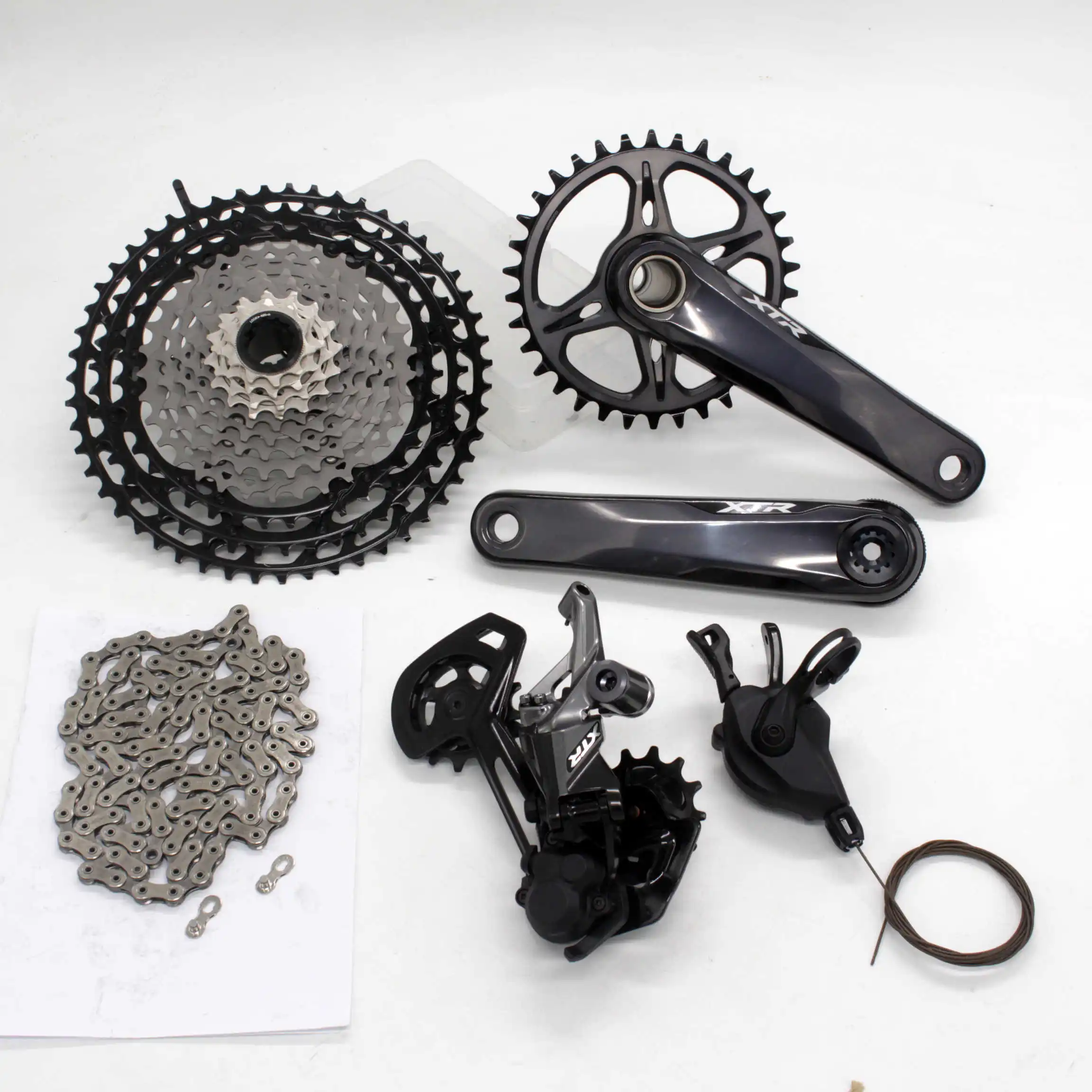 Shimano XTR M9100 12 speed Groupset 10-51 T кассета 170 мм 34 | Спорт и развлечения